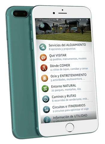 app movil la canaleja los enebrales Casa Rural El Paraíso de Brovales