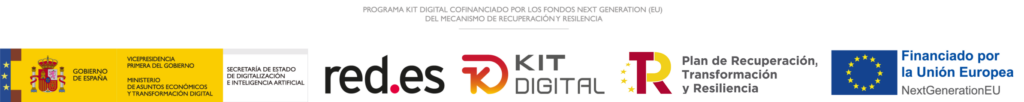 logotipos ayudas kit digital Casa Rural El Paraíso de Brovales