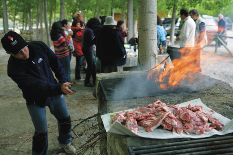 Barbacoa Casa Rural El Paraíso de Brovales